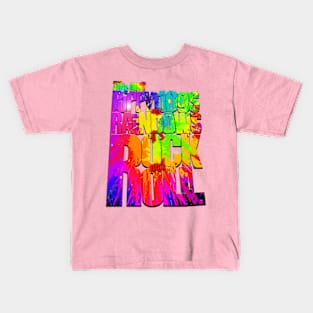 Puppy dogs and rainbows Kids T-Shirt